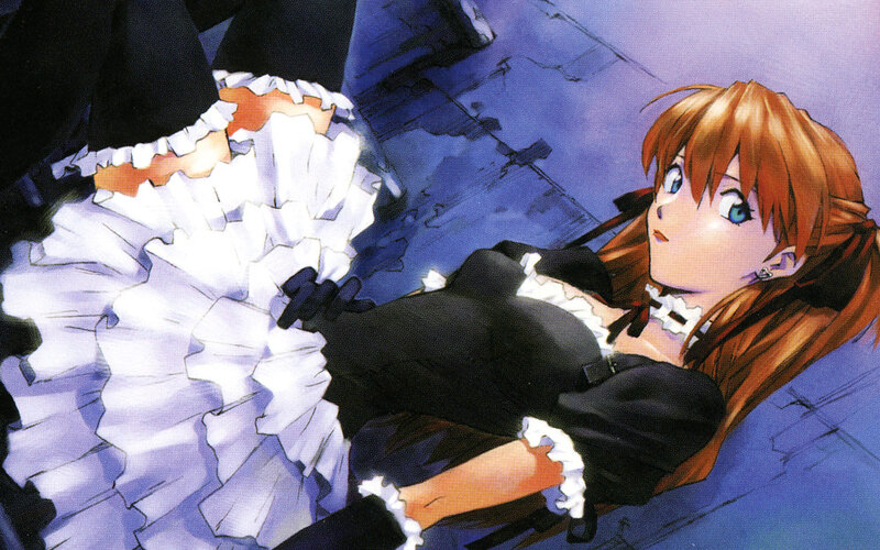Anime Girl in Maid Outfit — Brown, Dramatic, Manga