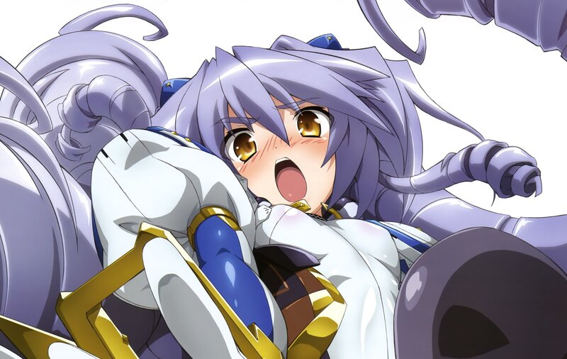 anime girl in mech suit