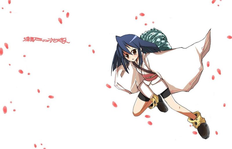 anime girl in motion