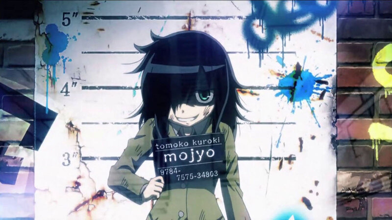 Anime Girl in Mugshot