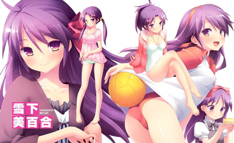 Anime Girl in Multiple Outfits