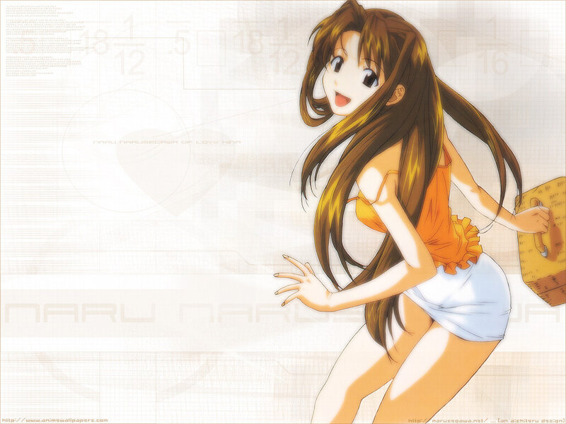 anime girl in orange top