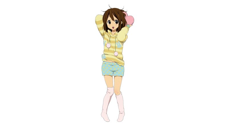 anime girl in pajamas