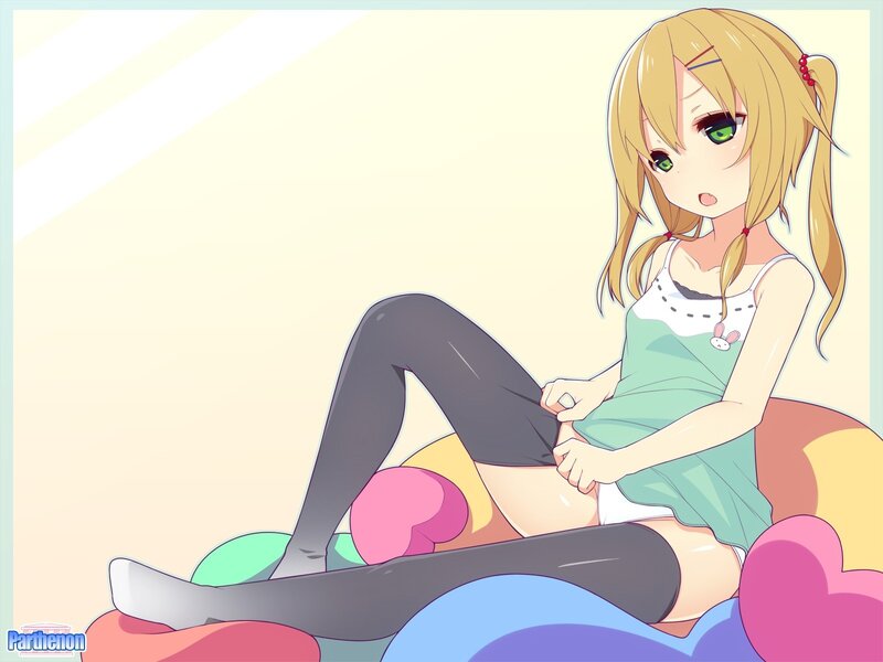 anime girl in pajamas
