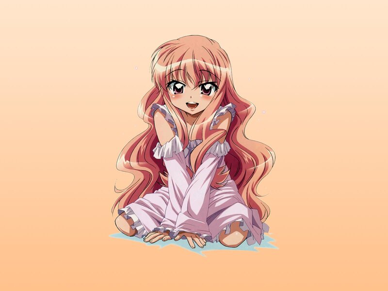 anime girl in pajamas