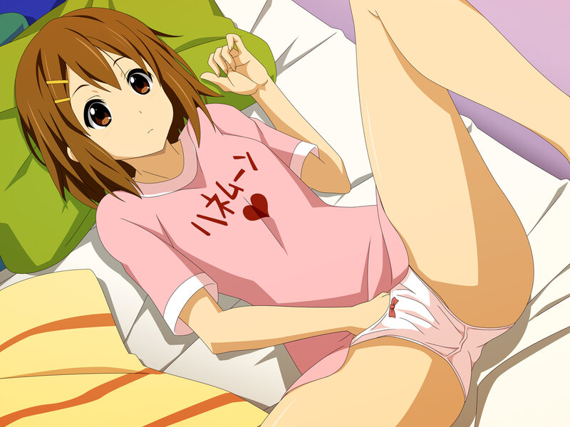 Anime Girl in Pajamas — Pink, Relaxed, Bed, Pillow