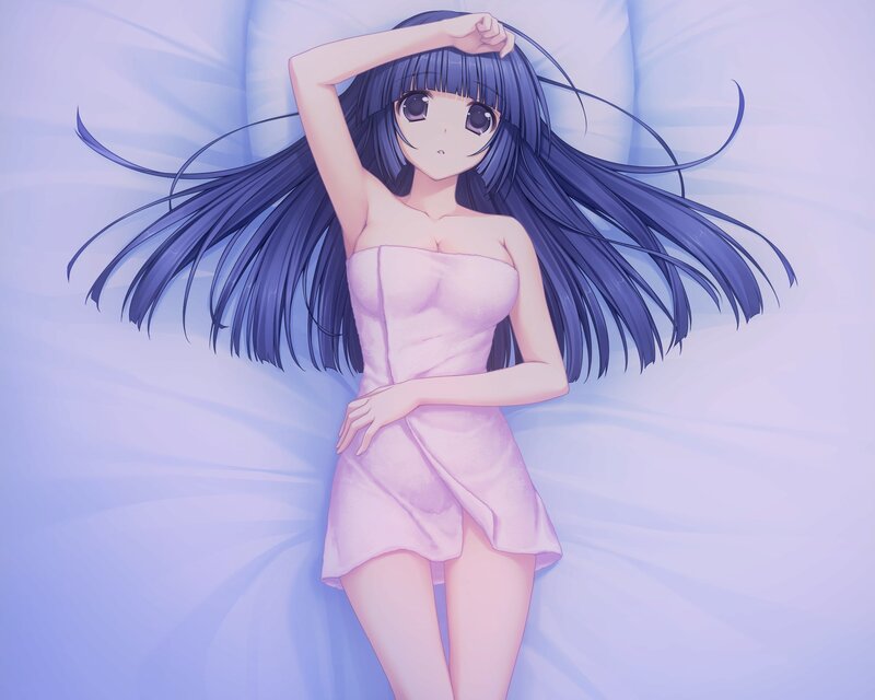 anime girl in pink dress