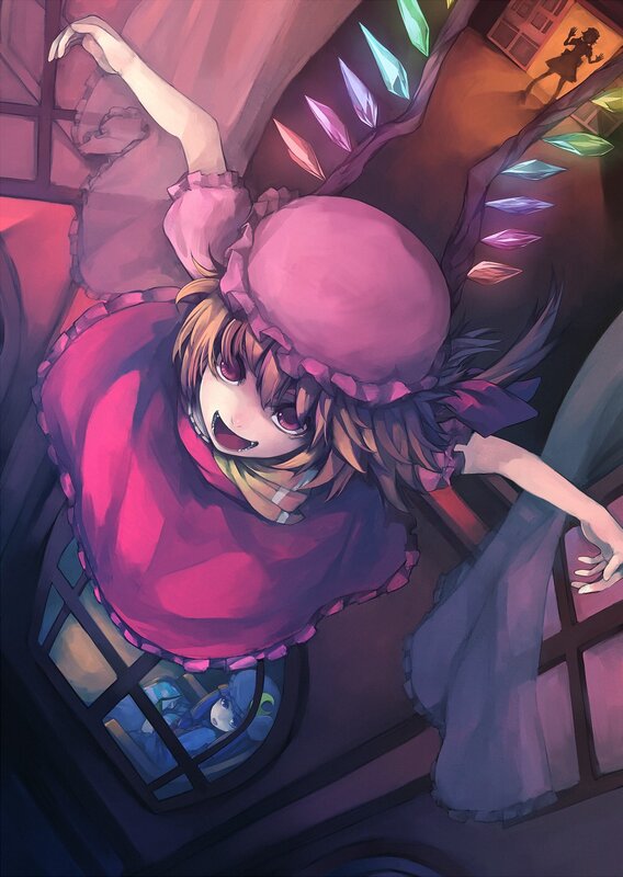 anime girl in pink dress
