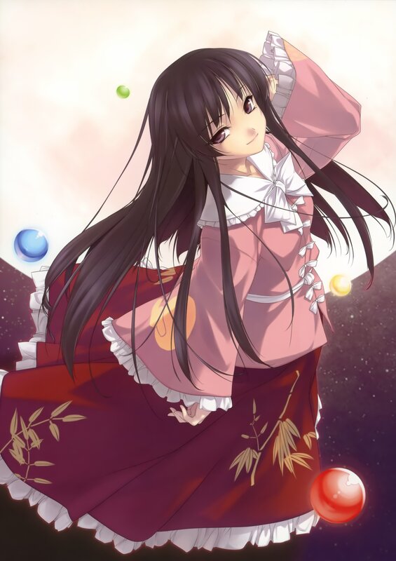 anime girl in pink dress