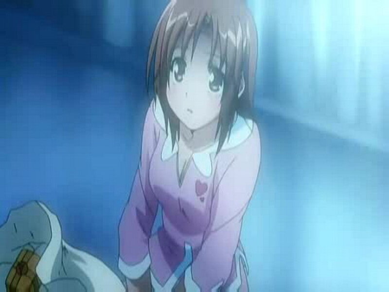 anime girl in pink dress