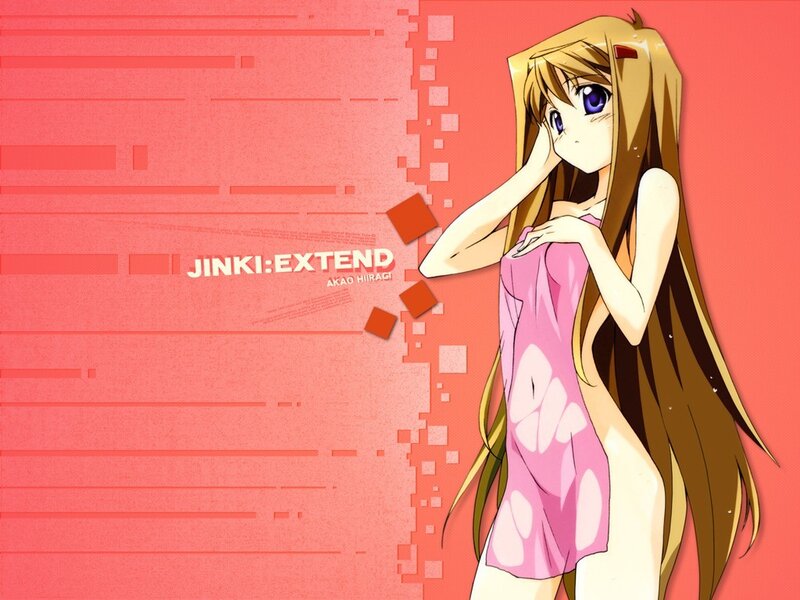 Anime Girl in Pink Dress — Red, Calm