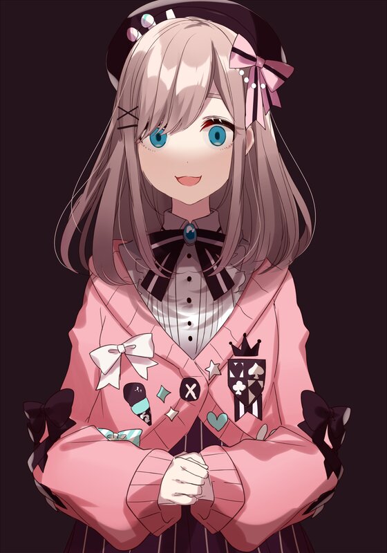 Anime Girl in Pink Jacket — Calm