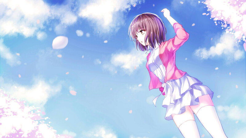 Anime Girl in Pink Jacket