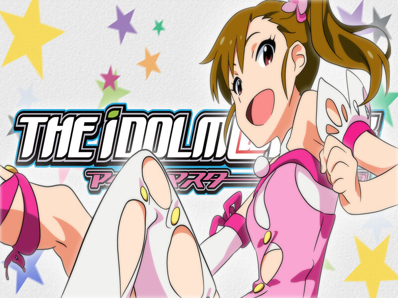 Anime Girl in Pink Outfit — Energetic, Stars