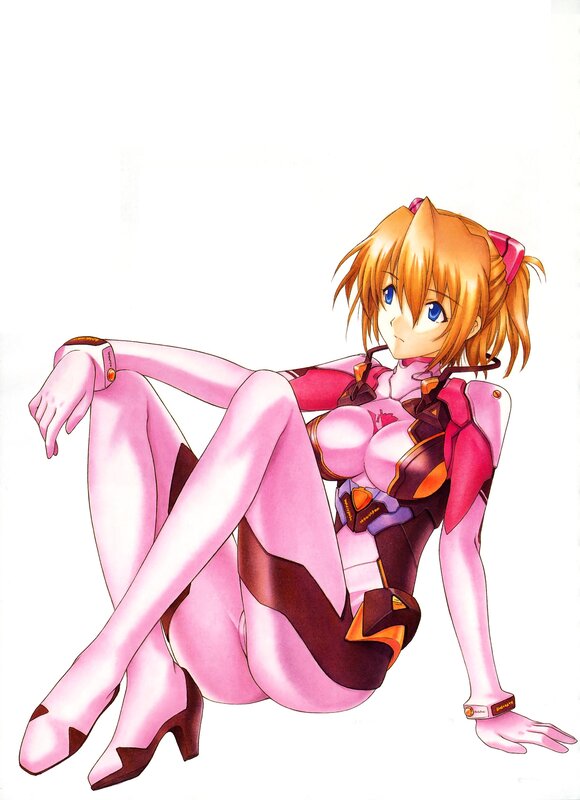 Anime Girl in Pink Suit — Calm, Manga, Pink Suit