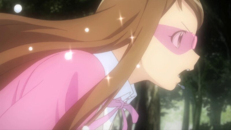Anime Girl in Pink