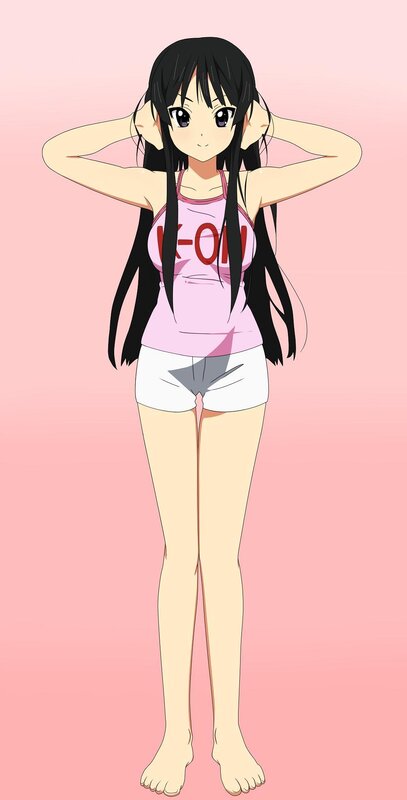 anime girl in pink top