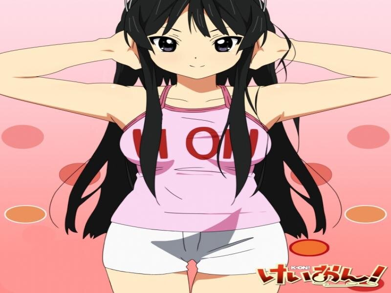 Anime Girl in Pink Top — Playful