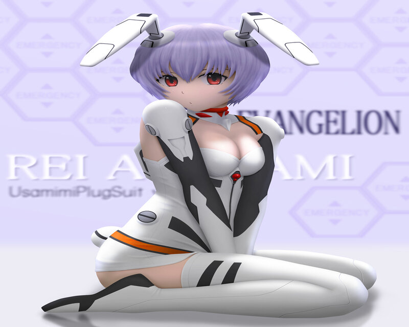 Anime Girl in Plug Suit