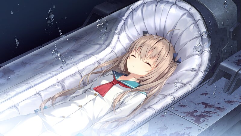 Anime Girl in Pod