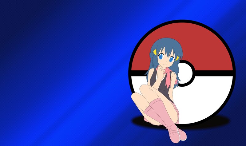 Anime Girl in Pokeball