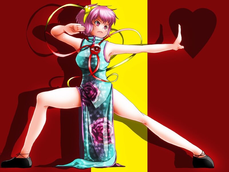 anime girl in qipao