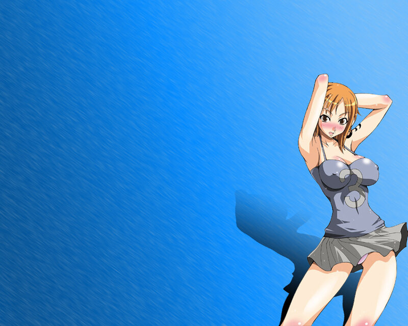 anime girl in rain
