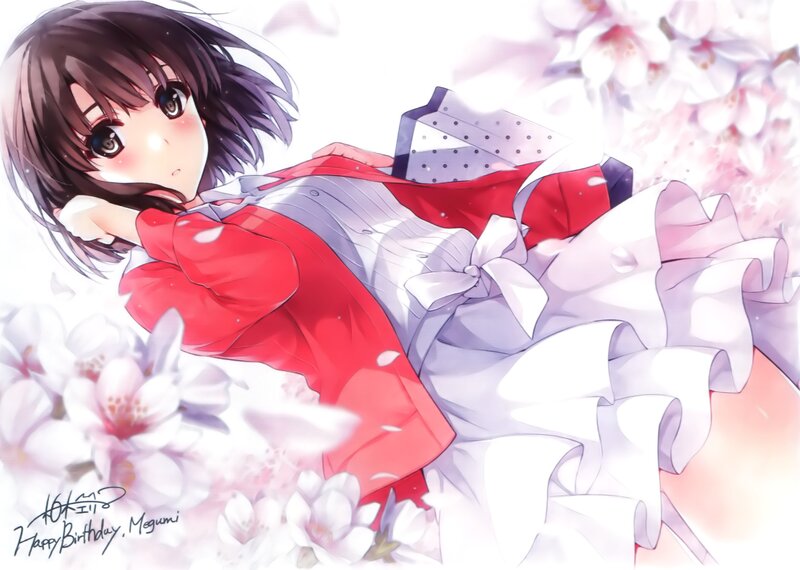 Anime Girl in Red Coat — Serene