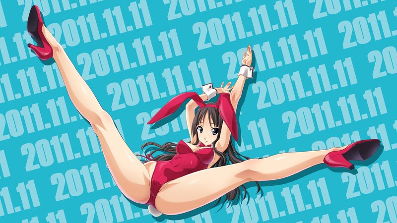 anime girl in red costume