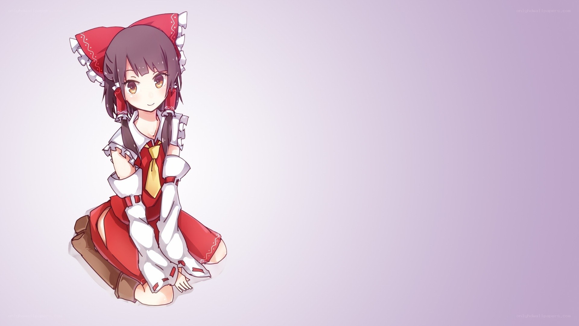 anime girl in red dress