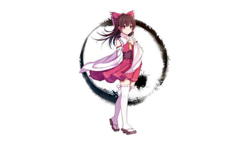 Anime Girl in Red Dress — Calm, Cat Ears