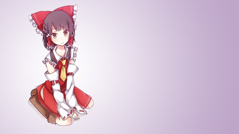 Anime Girl in Red Dress — Calm, Hat, Tie