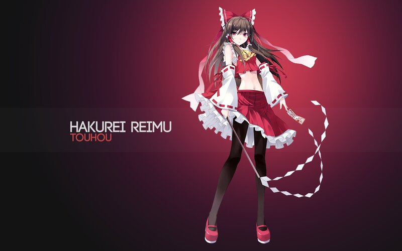 Anime Girl in Red Dress — Dramatic, Staff