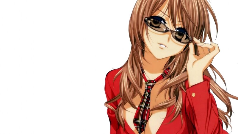 Anime Girl in Red Jacket — Neutral