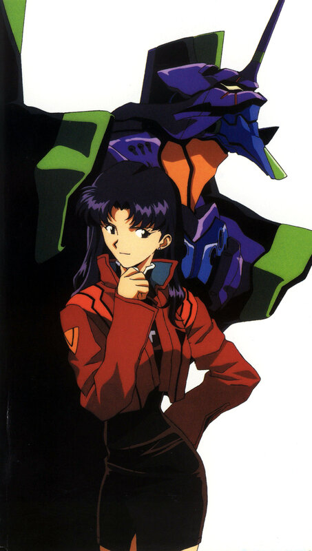 Anime Girl in Red Jacket — Serious, Mecha