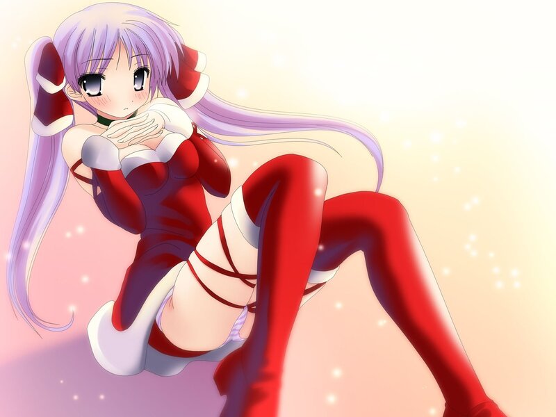 anime girl in red outfit