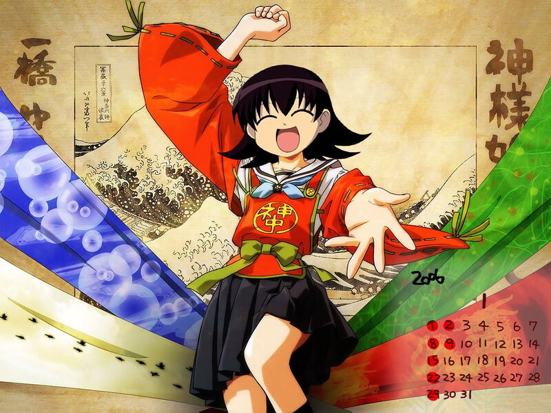 anime girl in red outfit