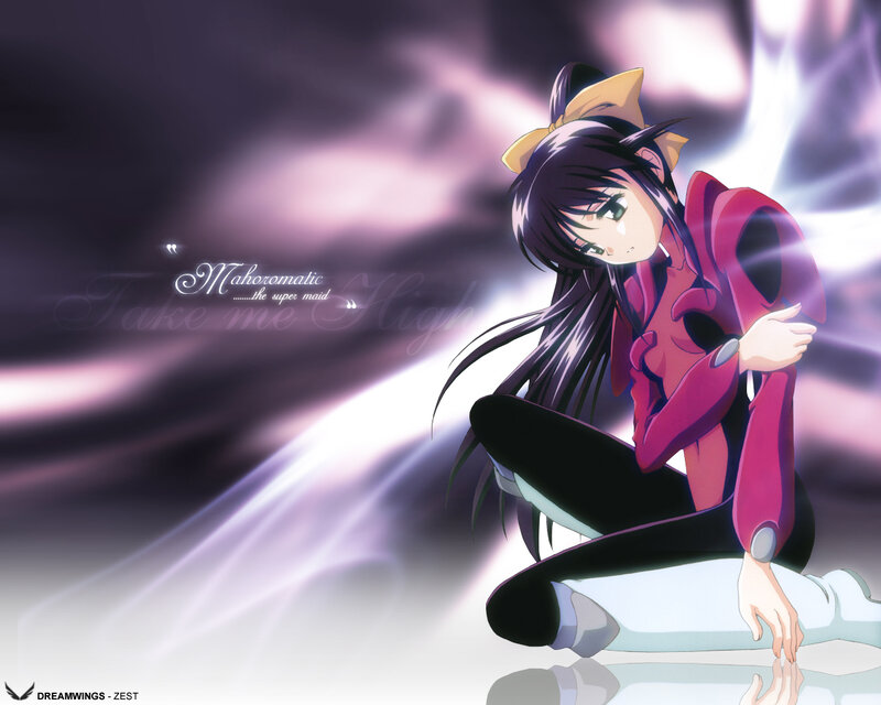 anime girl in red outfit