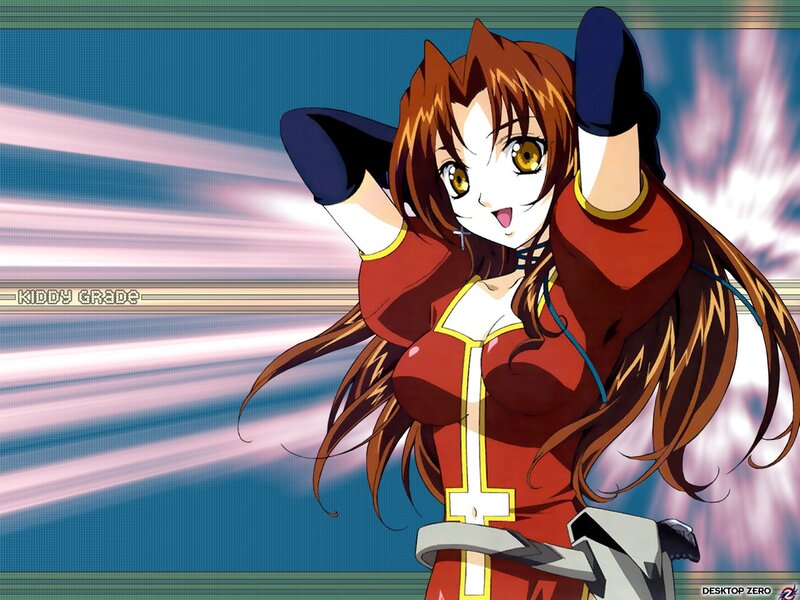 anime girl in red outfit