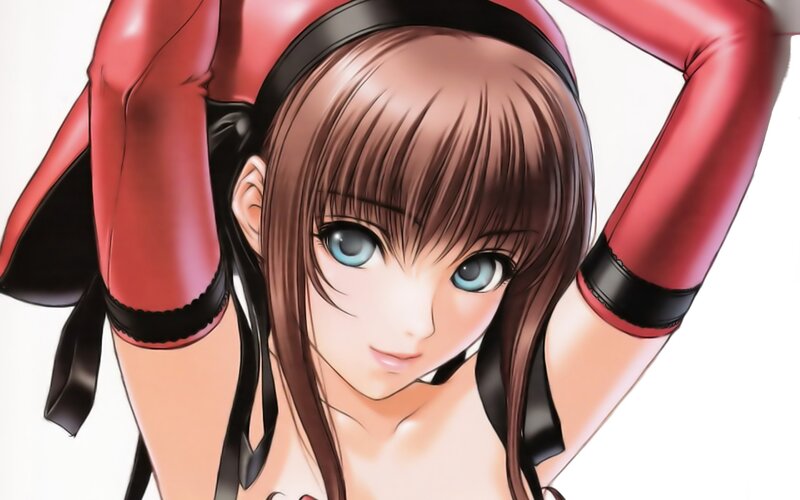 Anime Girl in Red Outfit — Neutral