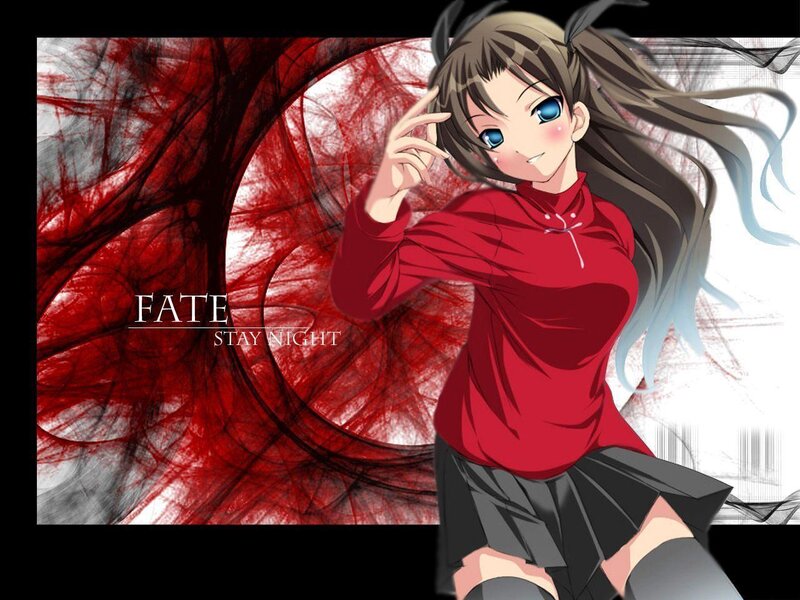 anime girl in red shirt