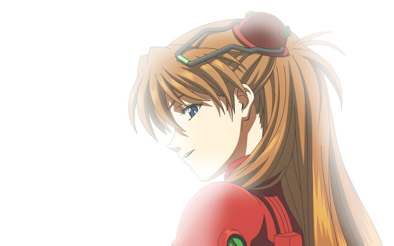 anime girl in red suit