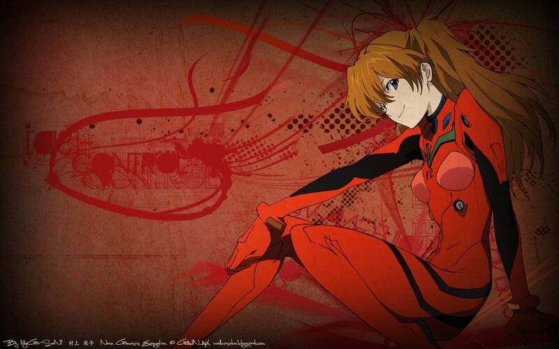 Anime Girl in Red Suit — Dramatic, Red Suit