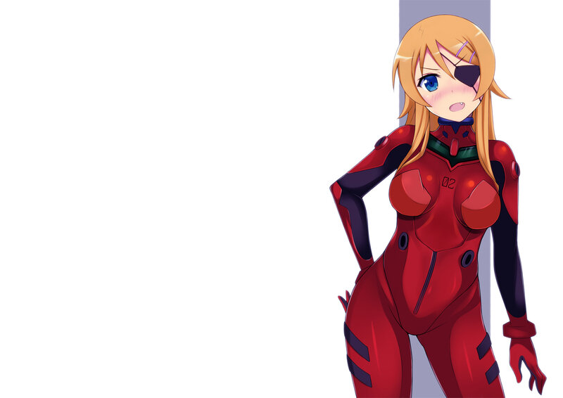 Anime Girl in Red Suit — Neutral