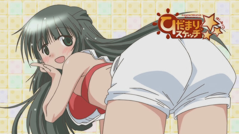 anime girl in red top