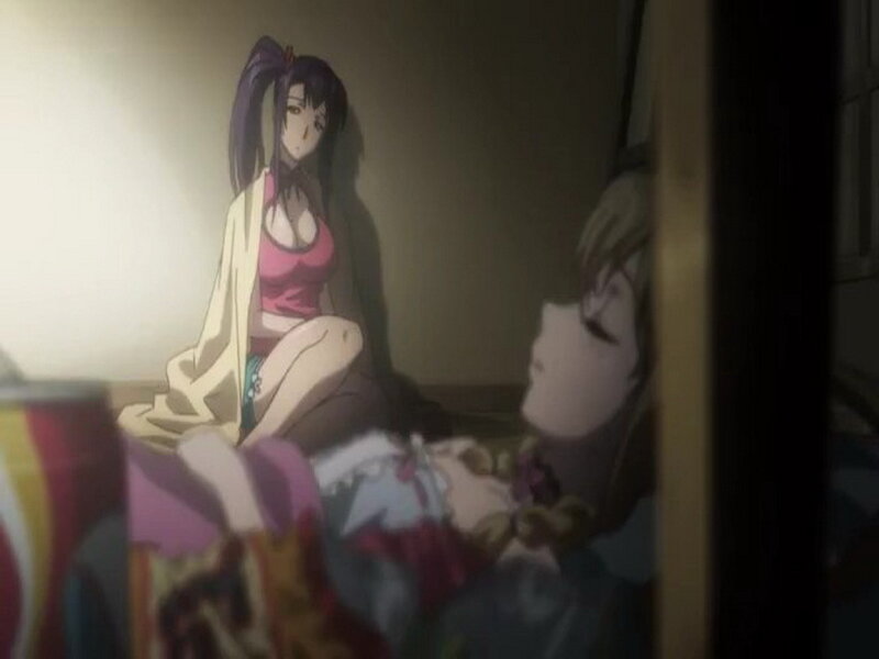 Anime Girl in Room — Purple