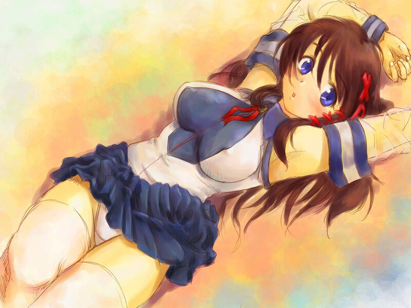 anime girl in sailor outfit