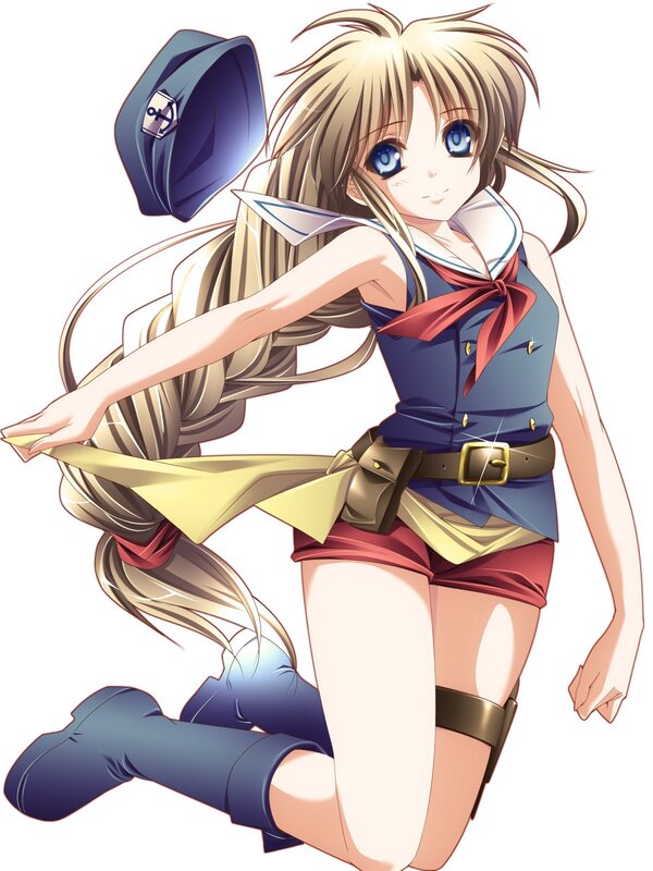 anime girl in sailor outfit