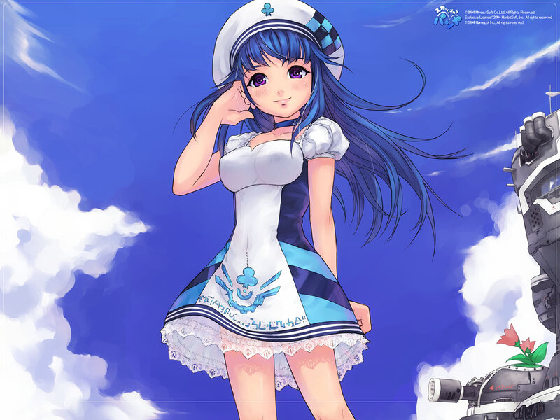 anime girl in sailor outfit