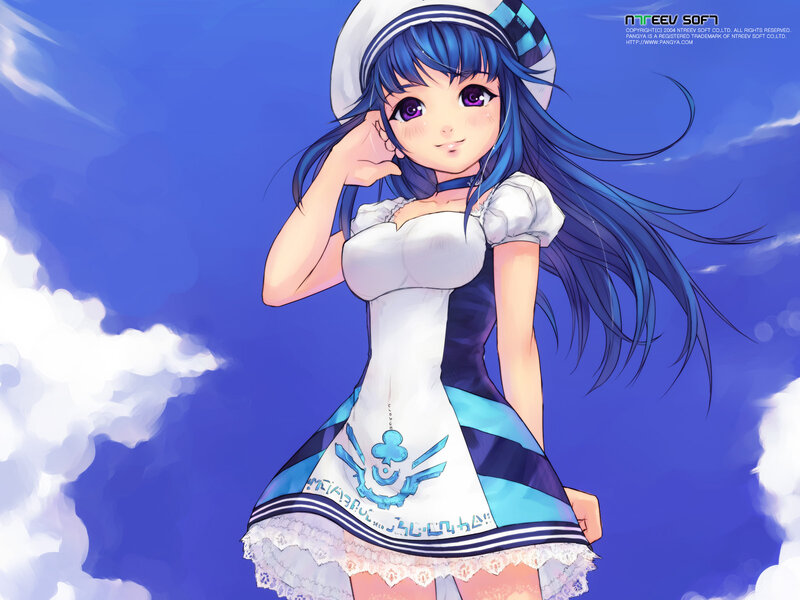 anime girl in sailor outfit